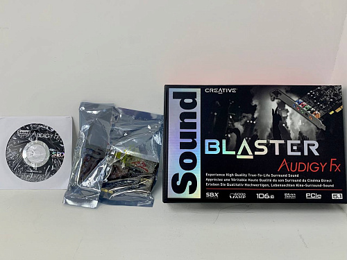 Звуковая карта Creative SB Audigy FX (SB1570) PCI-E УЦЕНКА