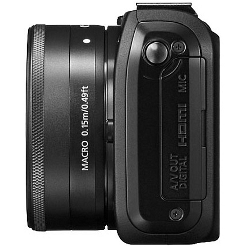 Компактная фотокамера Canon EOS M Kit 18-55 IS STM + 22 STM + 90EX