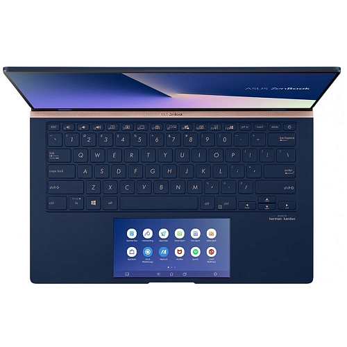 Ноутбук ASUS ZenBook 14 UX434FQ-A6072T Core i5 10210U/8Gb/512Gb SSD/NV MX350 2Gb/14" FullHD/Win10 Blue