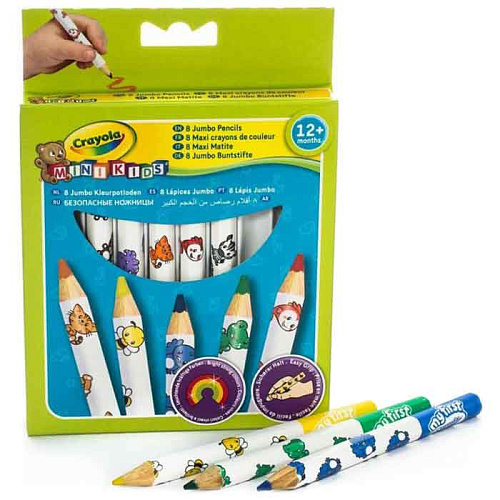 Набор карандашей Crayola Толстые для малышей (8 шт) 