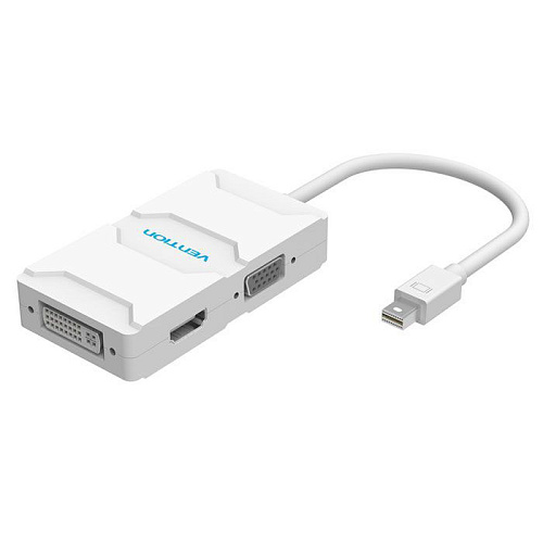 Переходник Display port mini (m) - HDMI/DVI/VGA, Vention VAI-D03