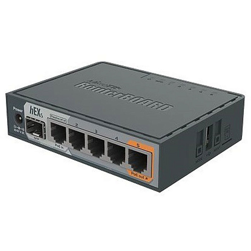Маршрутизатор MikroTik RB760iGS hEX S