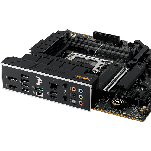 Материнская плата ASUS TUF Gaming B760M-Plus WiFi II B760 Socket-1700 4xDDR5, 4xSATA3, RAID, 3xM.2, 2xPCI-E16x, 3xUSB3.2, 1xUSB3.2 Type C, DP, HDMI, WiFi, 2.5Glan, mATX