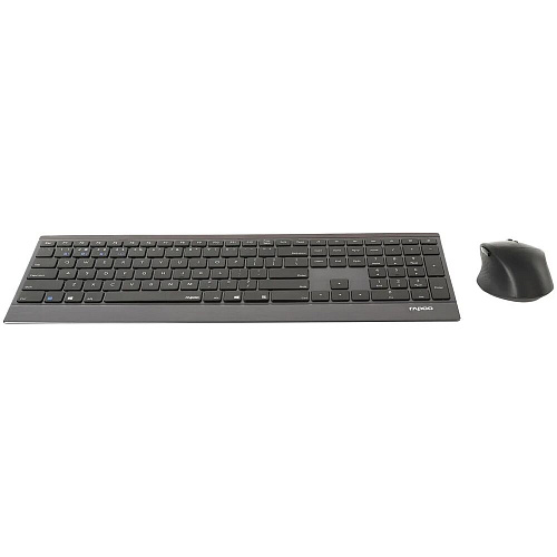 Клавиатура+мышь Rapoo 9500M Wireless Black