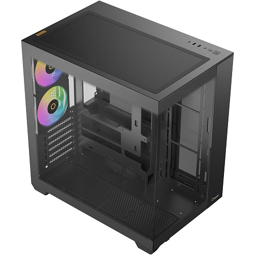 Корпус ATX Miditower Ocypus Delta C74 BK ARGB Black