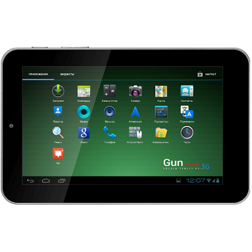 Планшет Rolsen RTB 7.4D GUN 3G Cortex A9 (1.0Ghz)/1Gb/16Gb/7"/wi-Fi/android 4.1