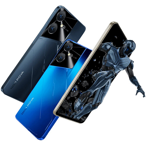 Смартфон Tecno Pova Neo 3 4/128GB RU Mecha Black