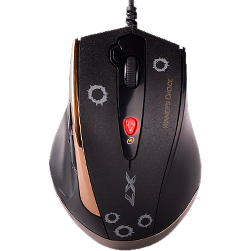 Мышь A4Tech V-Track F3 Black проводная
