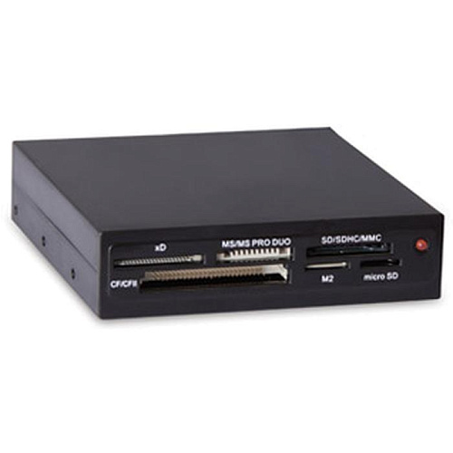 Card Reader GiNZZU GR-116B 3.5" Card Reader All in 1, SDXC, Черный