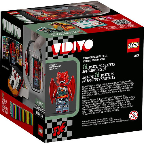 LEGO VIDIYO Metal Dragon BeatBox (Битбокс Дракона-Металлиста) 43109