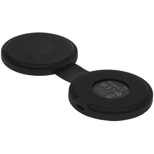 Беспроводная зарядная панель 2 в 1 Satechi Qi2 OntheGo 2-in-1 ST-QTG21K 15W Black