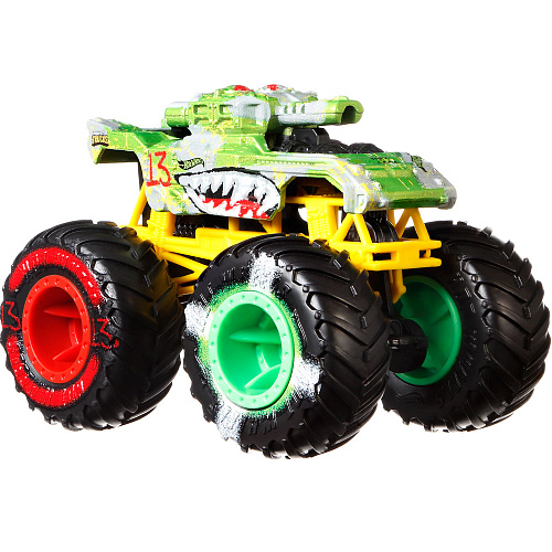 Mattel Hot Wheels Базовый Монстр трак 1:64 FYJ44/GBT60 Invader (44/50)