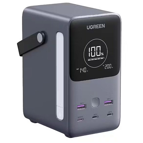 Внешний аккумулятор Ugreen PB770 (25286) 48000mAh 300W Grey