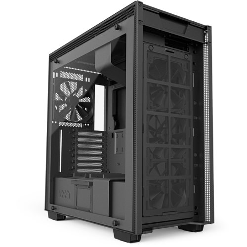 Корпус ATX Miditower NZXT H700i Smart CA-H700W-BB Black