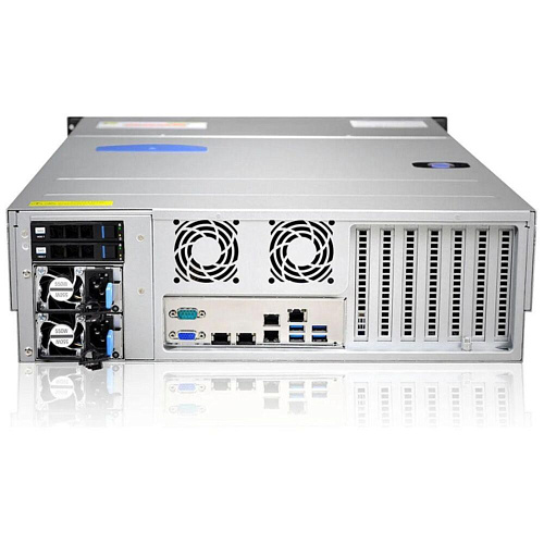 Корпус Gooxi RMC3116-670-HSE-D 3U 16bay chassis ,Expander backplane rear 2*2.5"SAS/SATA 1300W 1+1 EU power cables rail kit