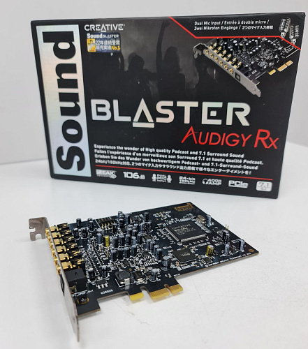 Звуковая карта Creative SB Audigy RX (SB1550) PCI-E УЦЕНКА