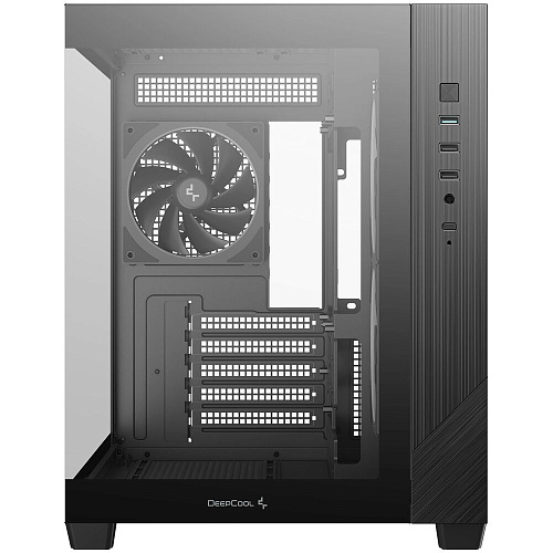 Корпус MicroATX Minitower Deepcool CG330 3F черный