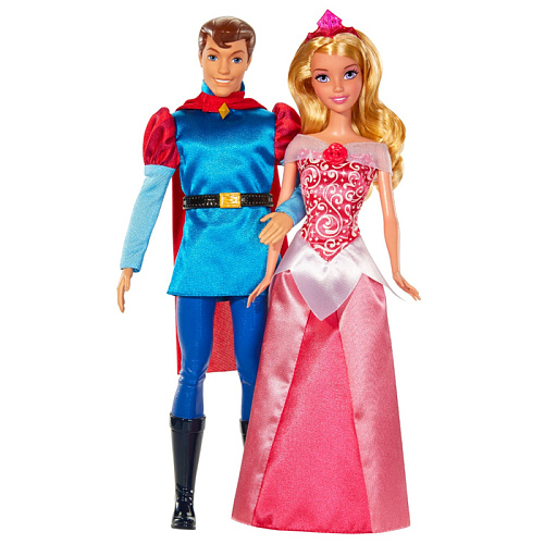Mattel Принцессы Disney Аврора и принц Филипп BMB71