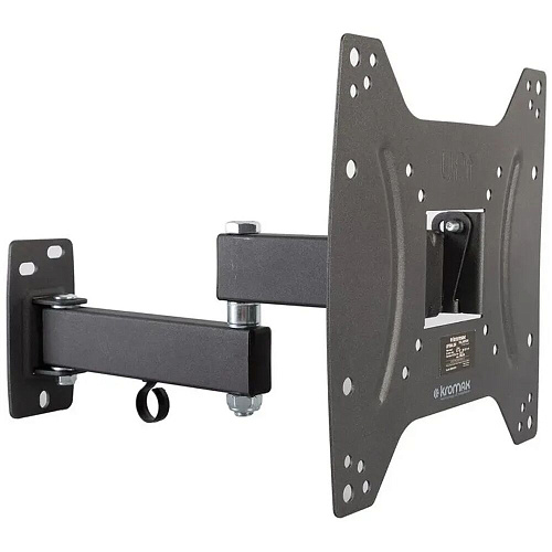 Кронштейн наклонно-поворотный Kromax OPTIMA-204 15-42' до 25кг Vesa до 200x200 black