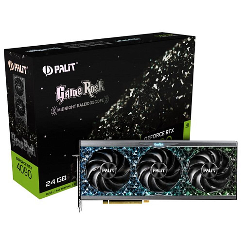 Видеокарта Palit GeForce RTX 4090 24576Mb, GameRock 24G (RTX 4090 GameRock 24G) 1xHDMI, 3xDP, Ret