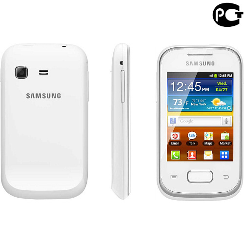 Смартфон Samsung S5300 Galaxy Pocket White