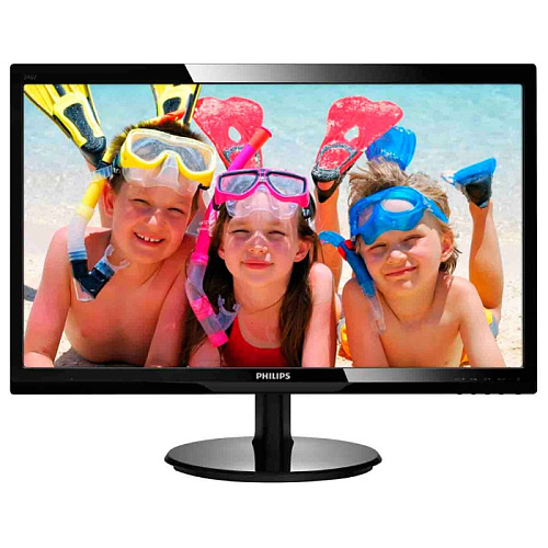 Монитор 24" Philips 246V5LAB TN LED 1920x1080 5ms VGA DVI