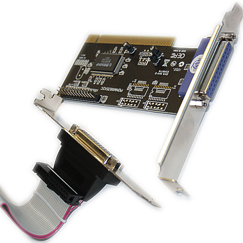 Контроллер ST-LAB I-122 LPT/EPP ,2 Ports (MosChip/NetMos 9805), PCI
