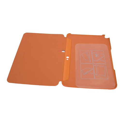 Чехол для Samsung Galaxy Note N8000 Samsung оранжевый, книжка