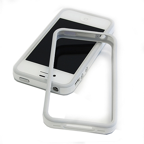 Бампер для iPhone 4 /iPhone 4S Bagspace бампер белый
