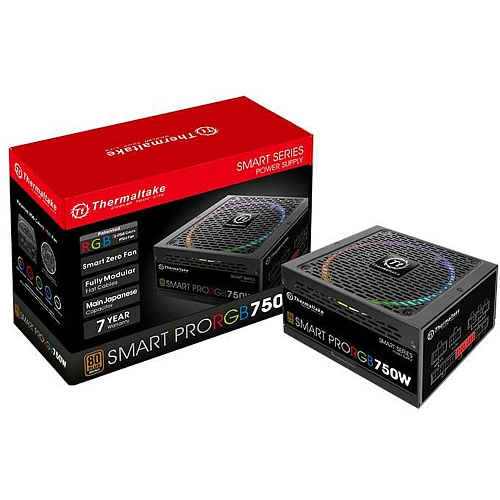 Блок питания 750W Thermaltake Smart Pro RGB (PS-SPR-0750FPCBEU-R) УЦЕНКА