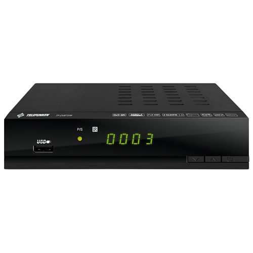 Ресивер Telefunken TF-DVBT206 черный DVB-T2