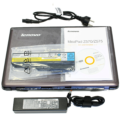 Ноутбук Lenovo IdeaPad Z570 i5-2430/6Gb/750Gb/GT540 2G/15.6"/Wifi/Cam/Dos
