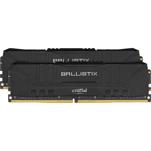 Модуль памяти DIMM 32Gb 2х16Gb DDR4 PC25600 3200MHz Crucial Ballistix Black (BL2K16G32C16U4B)