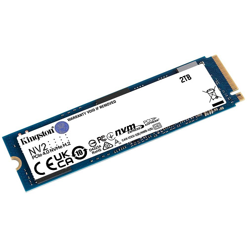 Внутренний SSD-накопитель 2000Gb Kingston NV2 SNV2S/2000G M.2 2280 PCIe NVMe 4.0 x4