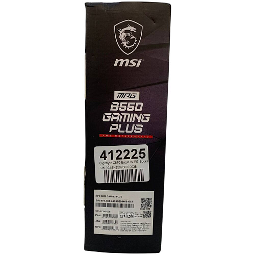 Материнская плата Gigabyte X870 Eagle WiFi7 Socket-AM5 AMD X870 4xDDR5, 4xSATA3, RAID, 3xM.2, 3xPCI-E16x, 4xUSB3.2, 2xUSB3.2 Type C, DP, HDMI, 2.5Glan, WiFi, AT… УЦЕНКА