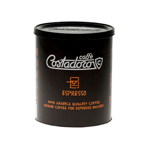Кофе молотый Costadoro Arabica Espresso, банка, 250 г.
