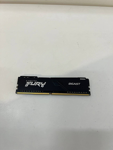 Модуль памяти DIMM 8Gb DDR4 PC25600 3200MHz Kingston Fury Beast Black (KF432C16BB/8) УЦЕНКА