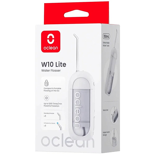Oclean Портативный ирригатор W10 Lite, White