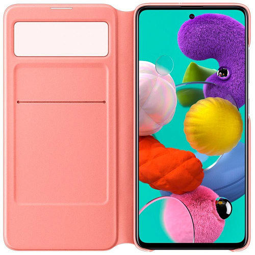 Чехол для Samsung Galaxy A51 SM-A515 S View Wallet Cover белый