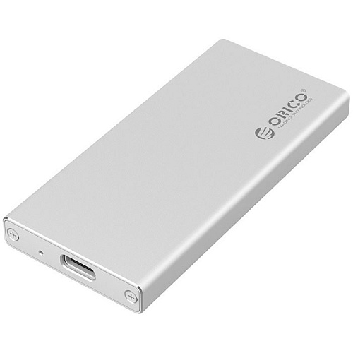 Корпус для SSD M2 Orico MSA-UC3 MSATA, USB Type C Silver