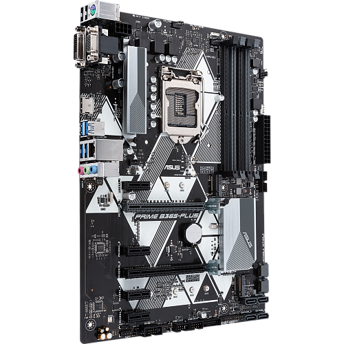 Материнская плата ASUS Prime B365-Plus B365 Socket-1151v2 4xDDR4, 6xSATA3, 2xM.2, 2xPCI-E16x, 4xUSB3.1, D-Sub, DVI-D, HDMI, Glan, ATX