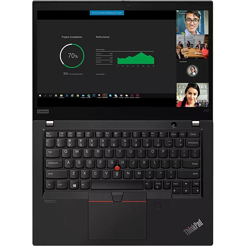 Ноутбук Lenovo ThinkPad X13 Gen 1 Core i5 10210U/8Gb/256Gb SSD/3G/LTE/13.3" FullHD/Win10Pro Black
