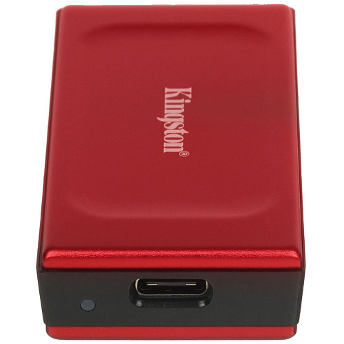 Внешний SSD-накопитель 1Tb Kingston XS1000 SXS1000R/1000G (SSD) USB 3.2 красный