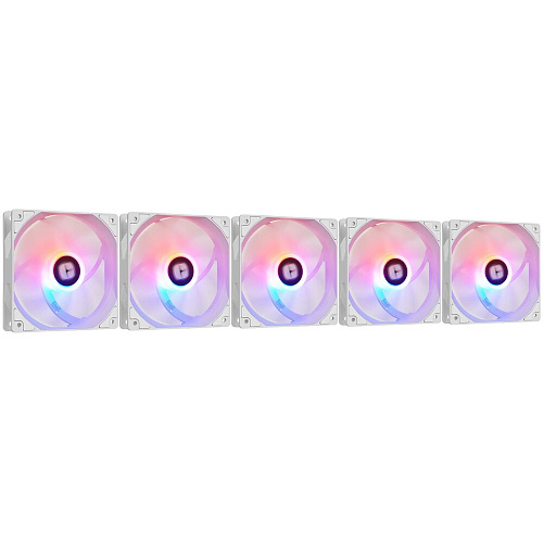 Вентилятор 120x120 Thermalright TL-C12CW-S X5 ARGB 5pcs-pack White Ret