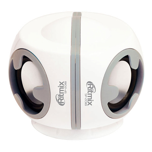 2.0 Колонки Ritmix SP-2011B 2*2.5W White