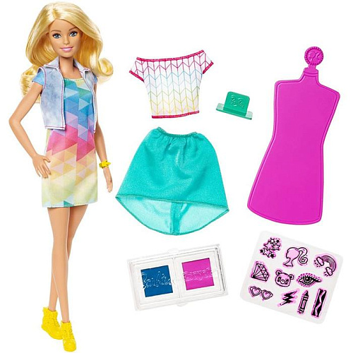 Mattel Barbie & Crayola Модные наряды FRP05 УЦЕНКА