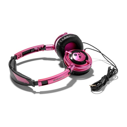 Наушники Skullcandy Lowrider Pink/Black с микрофоном