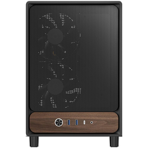 Корпус MicroATX Miditower Ocypus Delta C40 BK Digital Black