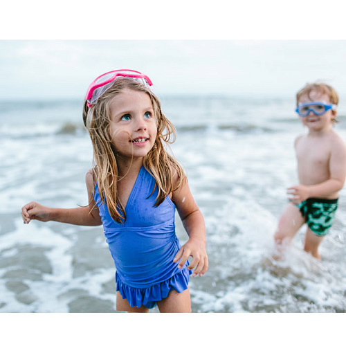 Очки для плавания Babiators Submariners. Поп-звезда (Popstar). Розовый. 3-7 лет