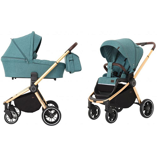 Коляска 2 в 1 Carrello Epica CRL-8510/1 Tea (золотая рама)
